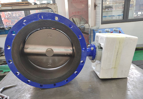 山東某公司采購(gòu)般德中線雙法蘭蝶閥產(chǎn)品